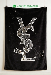 Yves Saint Laurent Throw Blankets